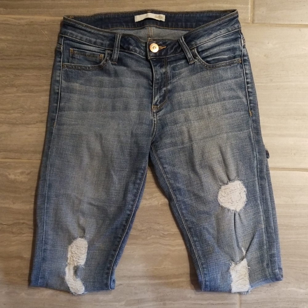 Daytrip Distressed Ankle Skinny